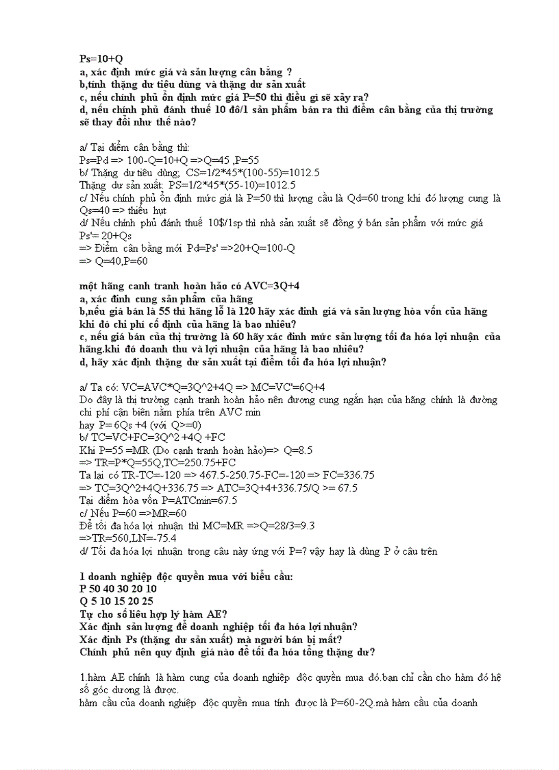 image for page Bài tập Kinh tế vi mô chọn lọc