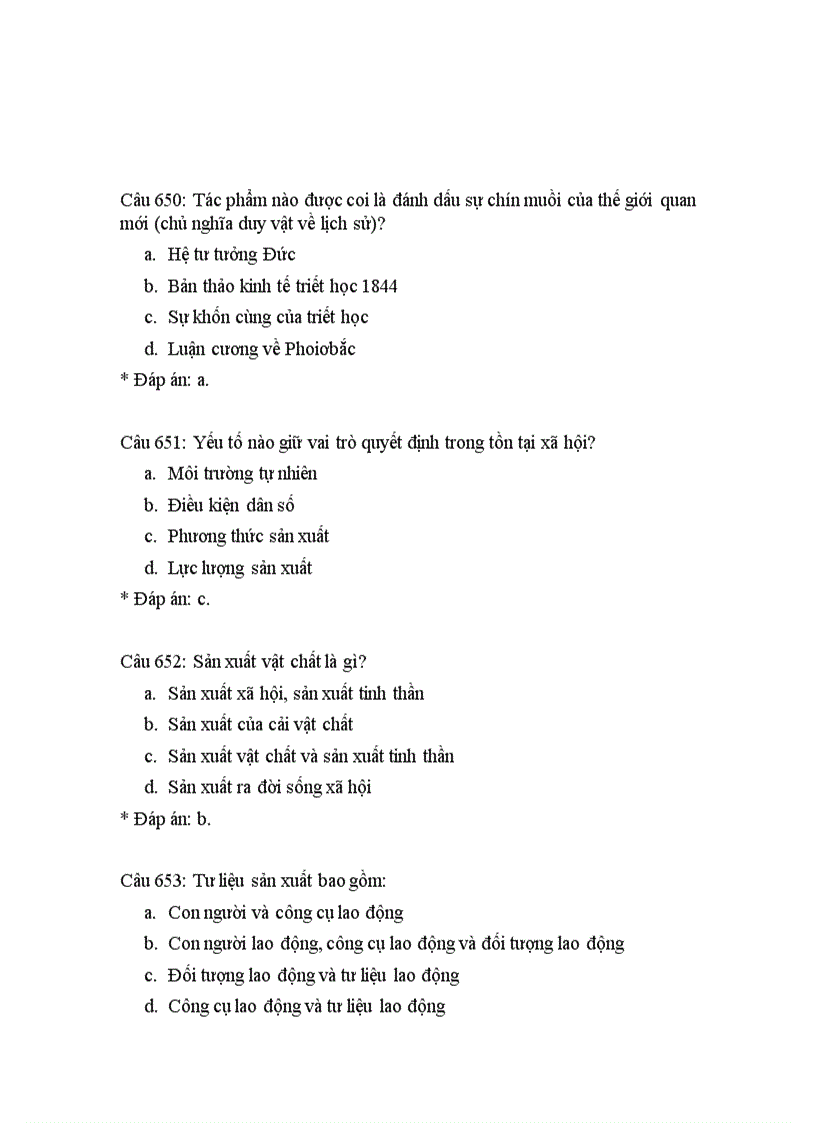 image for page 350 câu hỏi trắc nghiệm triết học có đáp án