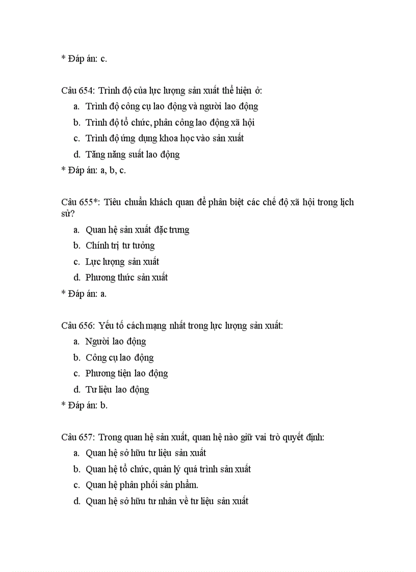 image for page 350 câu hỏi trắc nghiệm triết học có đáp án