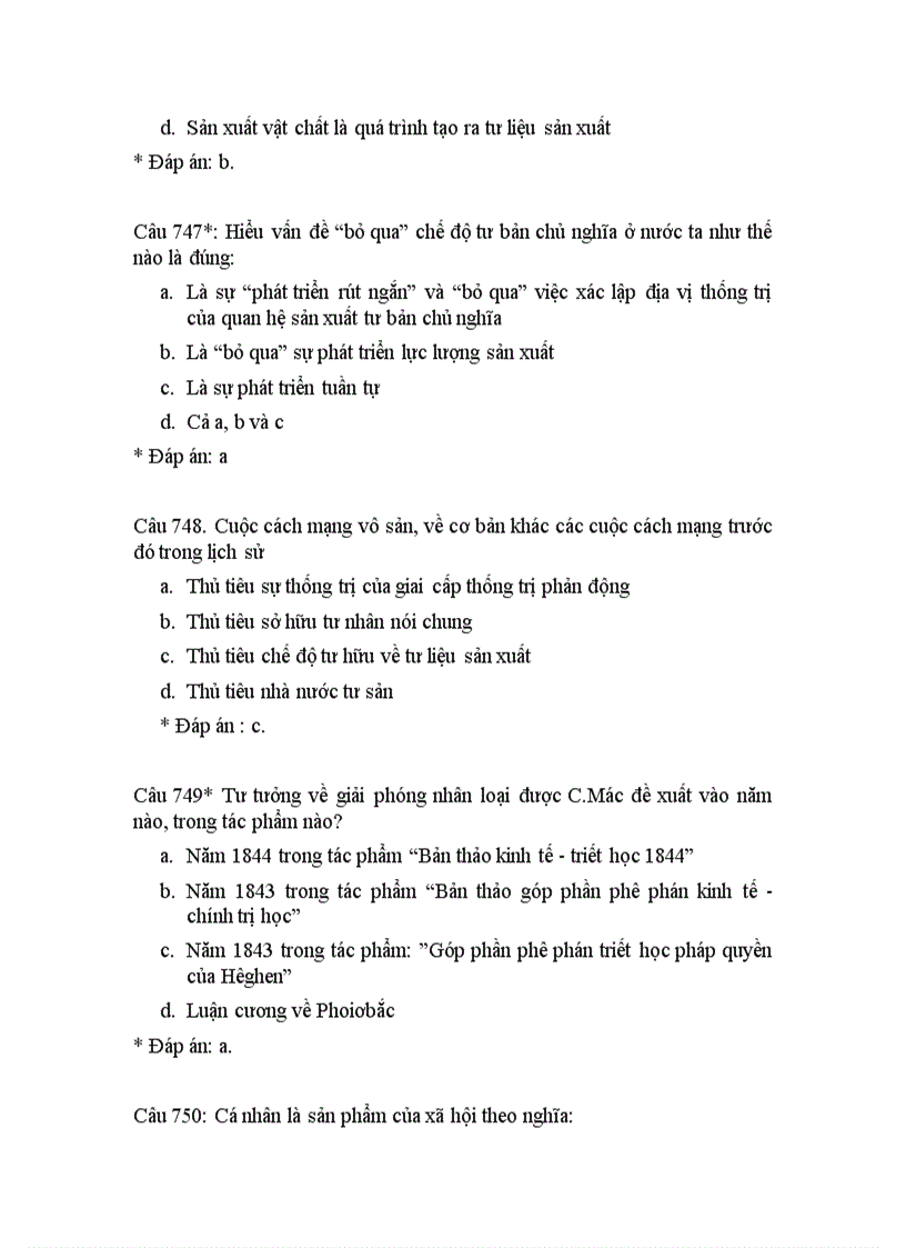 image for page 350 câu hỏi trắc nghiệm triết học có đáp án