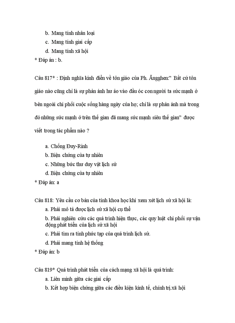 image for page 350 câu hỏi trắc nghiệm triết học có đáp án