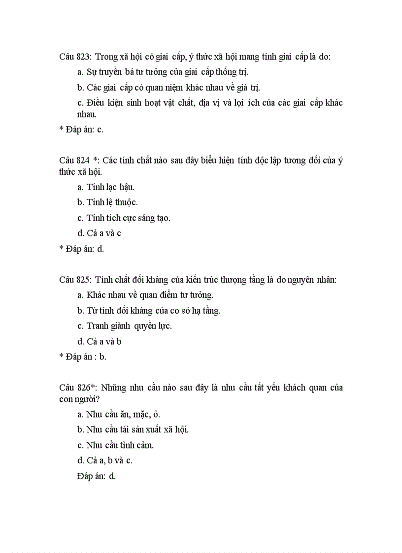 image for page 350 câu hỏi trắc nghiệm triết học có đáp án