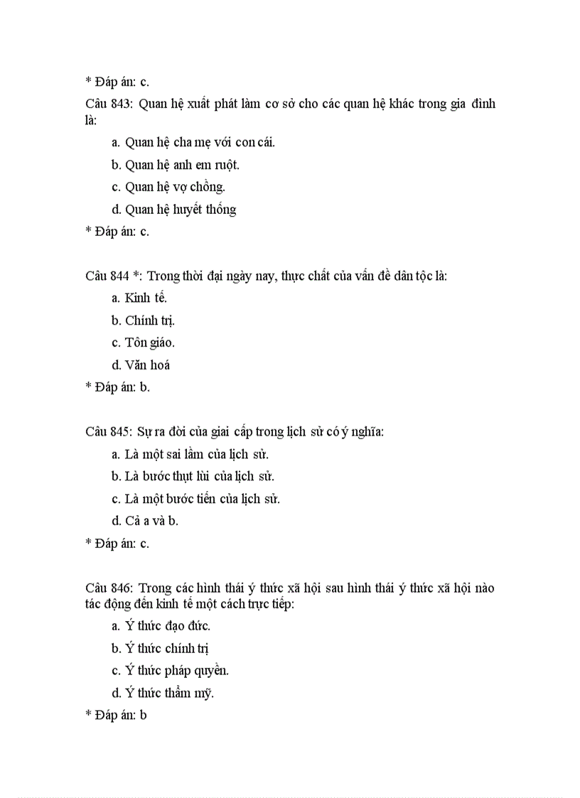 image for page 350 câu hỏi trắc nghiệm triết học có đáp án