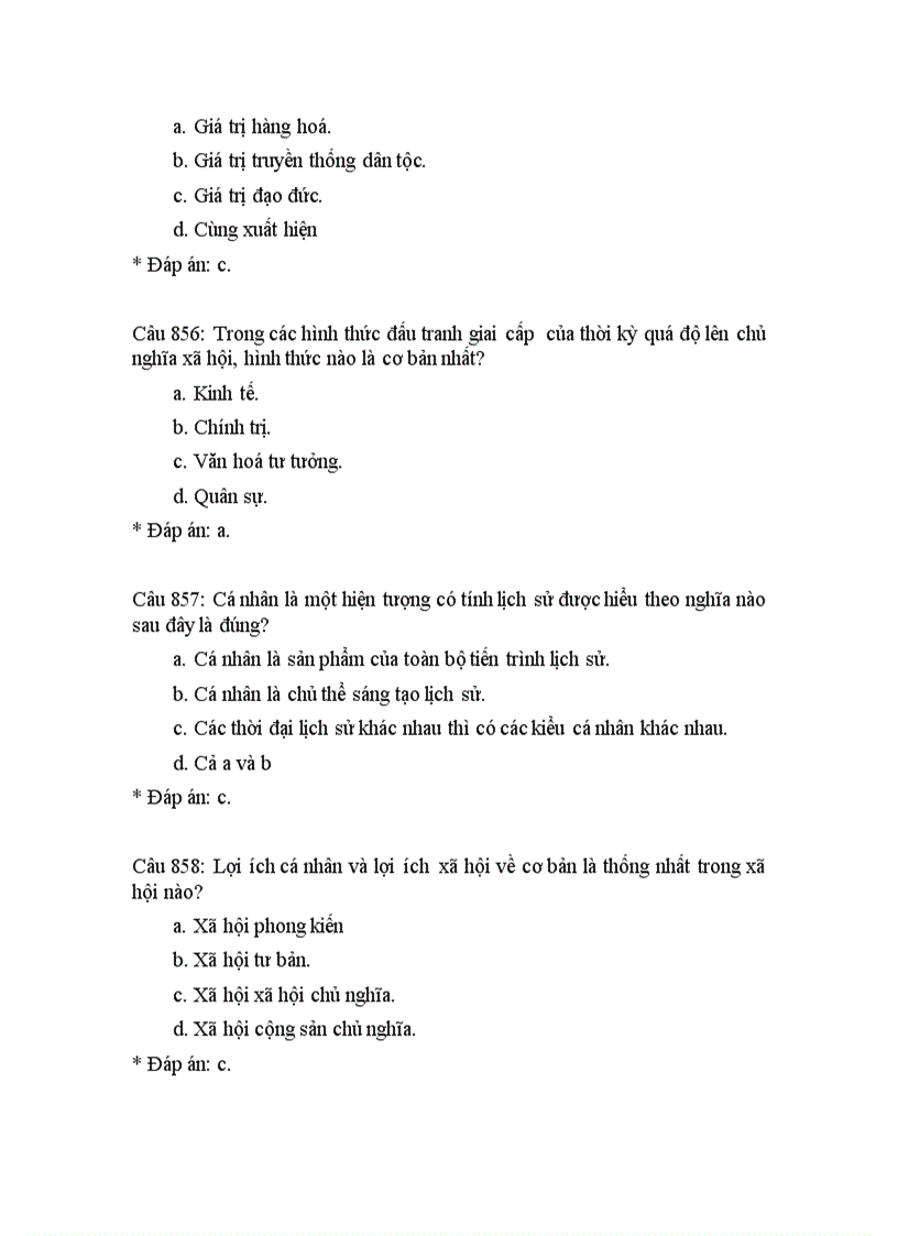 image for page 350 câu hỏi trắc nghiệm triết học có đáp án