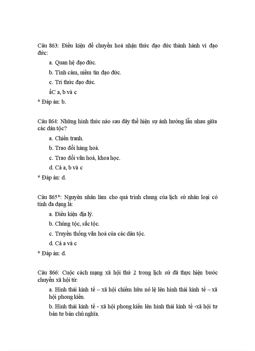 image for page 350 câu hỏi trắc nghiệm triết học có đáp án