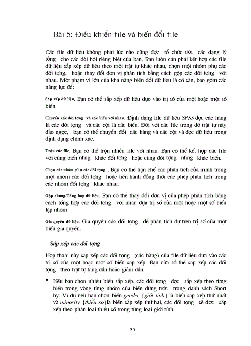 image for page Hướng dẫn sử dụng phần mềm SPSS toàn tập