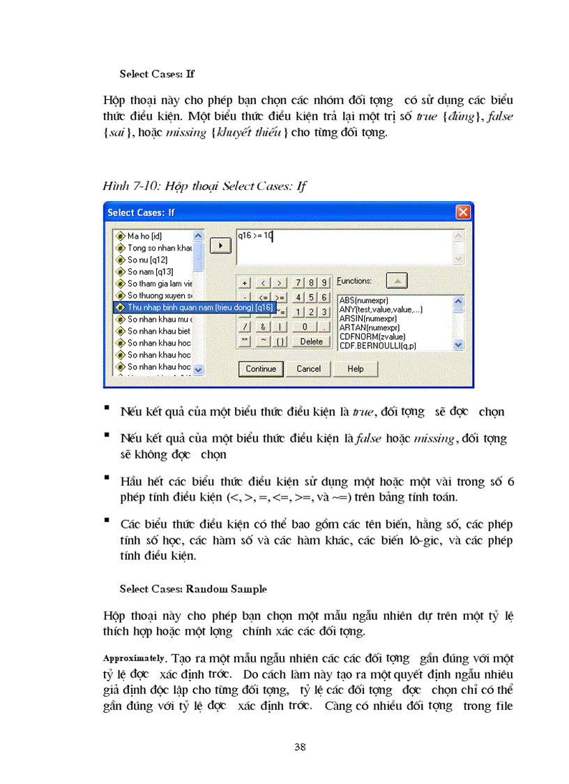 image for page Hướng dẫn sử dụng phần mềm SPSS toàn tập