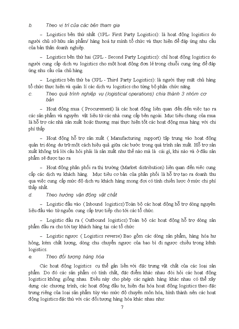 image for page Giáo trình logistics