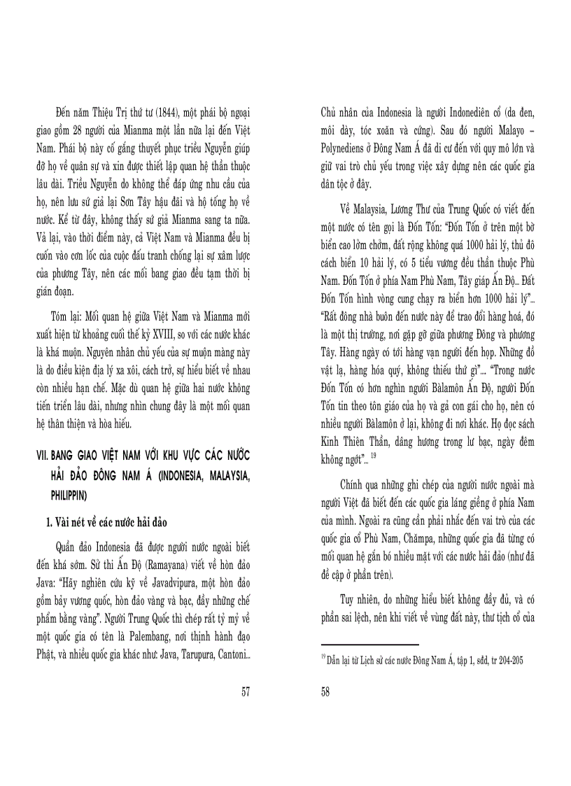 image for page Lịch sử bang giao việt nam đông nam á