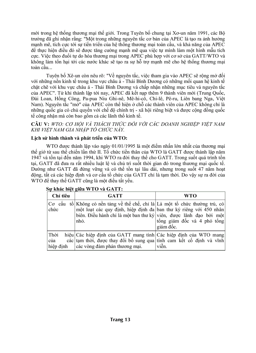 image for page Quan hệ kinh tế quốc tế