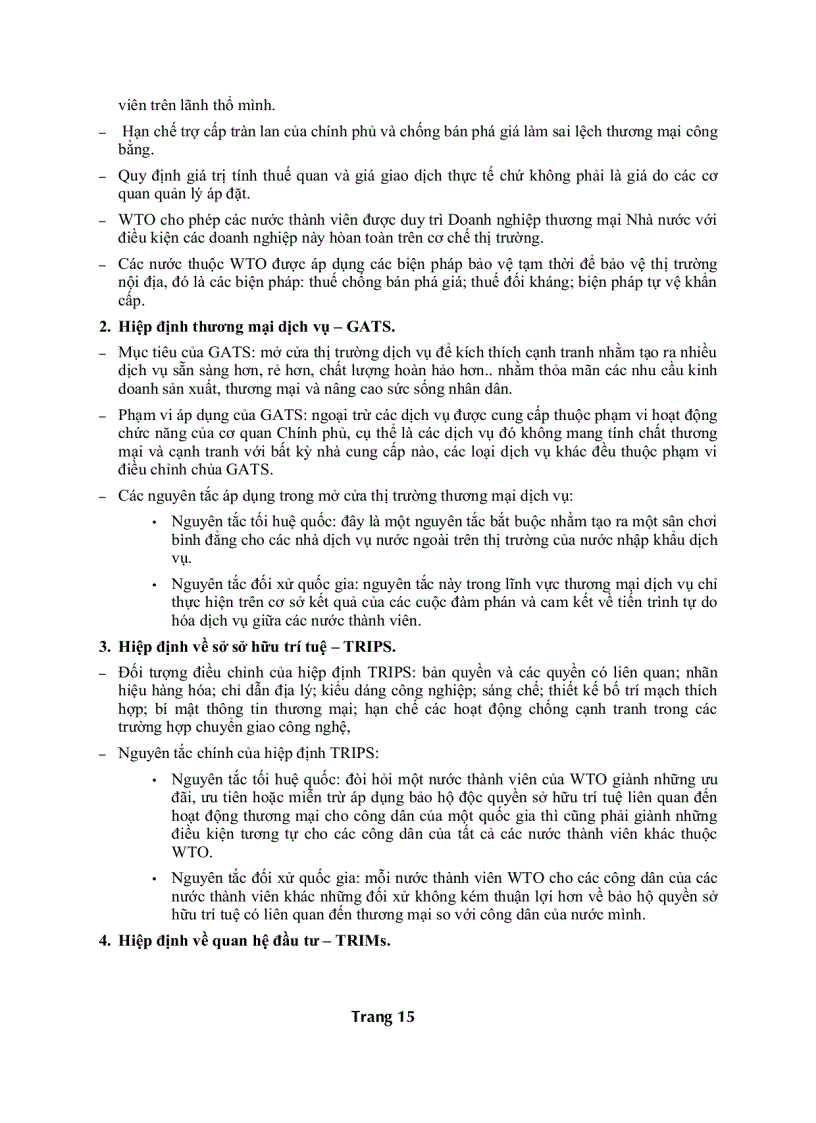 image for page Quan hệ kinh tế quốc tế