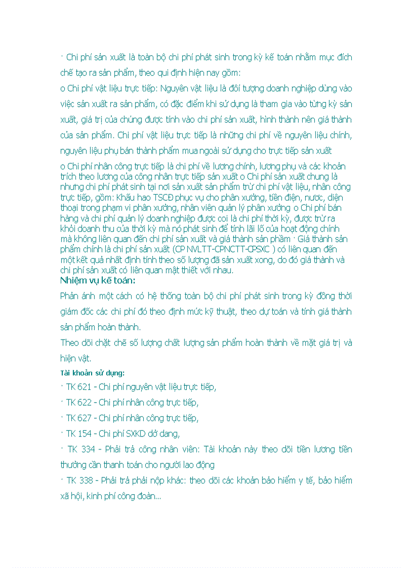 image for page Kế toán một số quá trình kinh doanh chủ yếu
