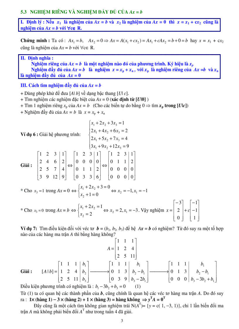image for page Bài Giảng Đại Số Tuyến Tính 1