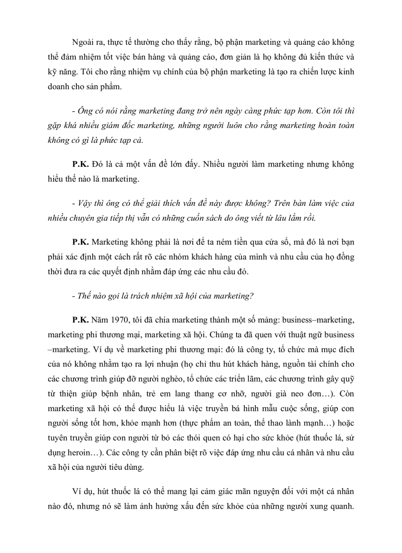 image for page Trò chuyện với vị cha đẻ Marketing hiện đại