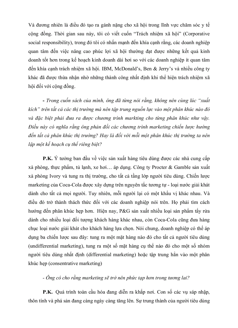 image for page Trò chuyện với vị cha đẻ Marketing hiện đại