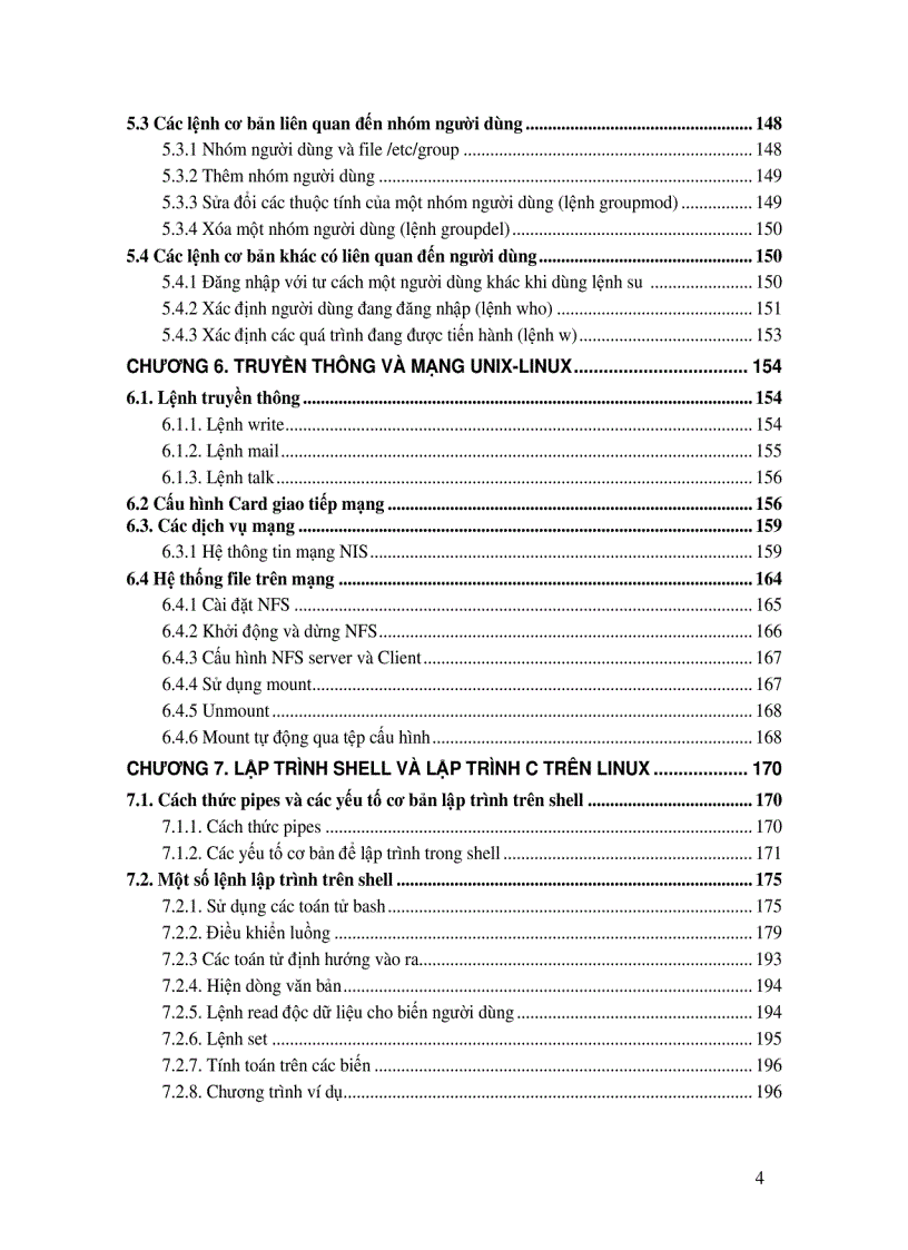 image for page Giáo trình Hệ điều hành Unix Linux Hà Quang Thụy