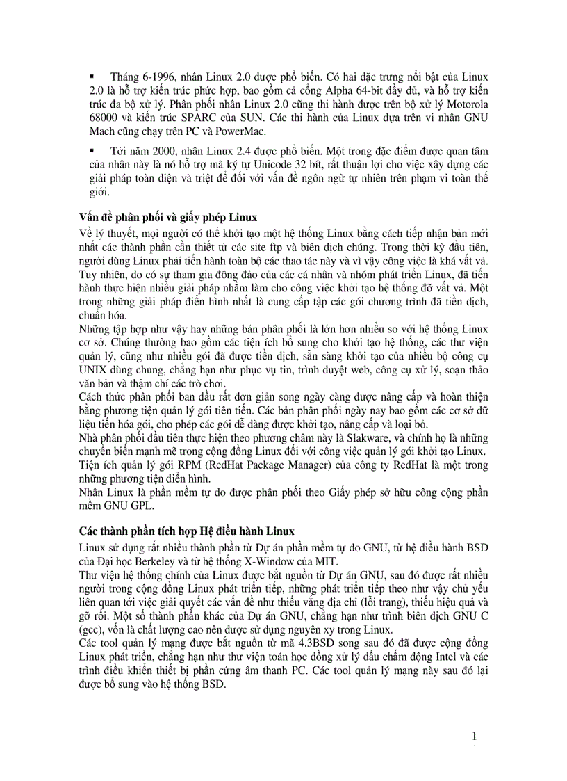 image for page Giáo trình Hệ điều hành Unix Linux Hà Quang Thụy