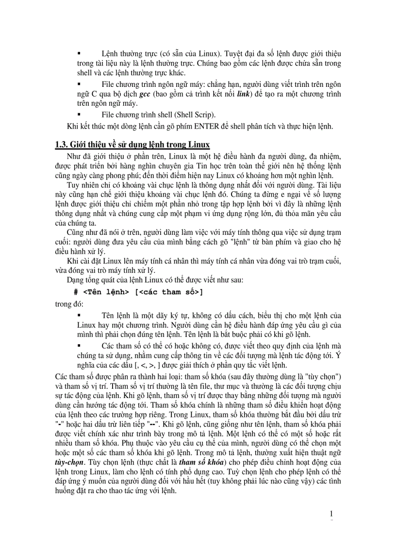 image for page Giáo trình Hệ điều hành Unix Linux Hà Quang Thụy