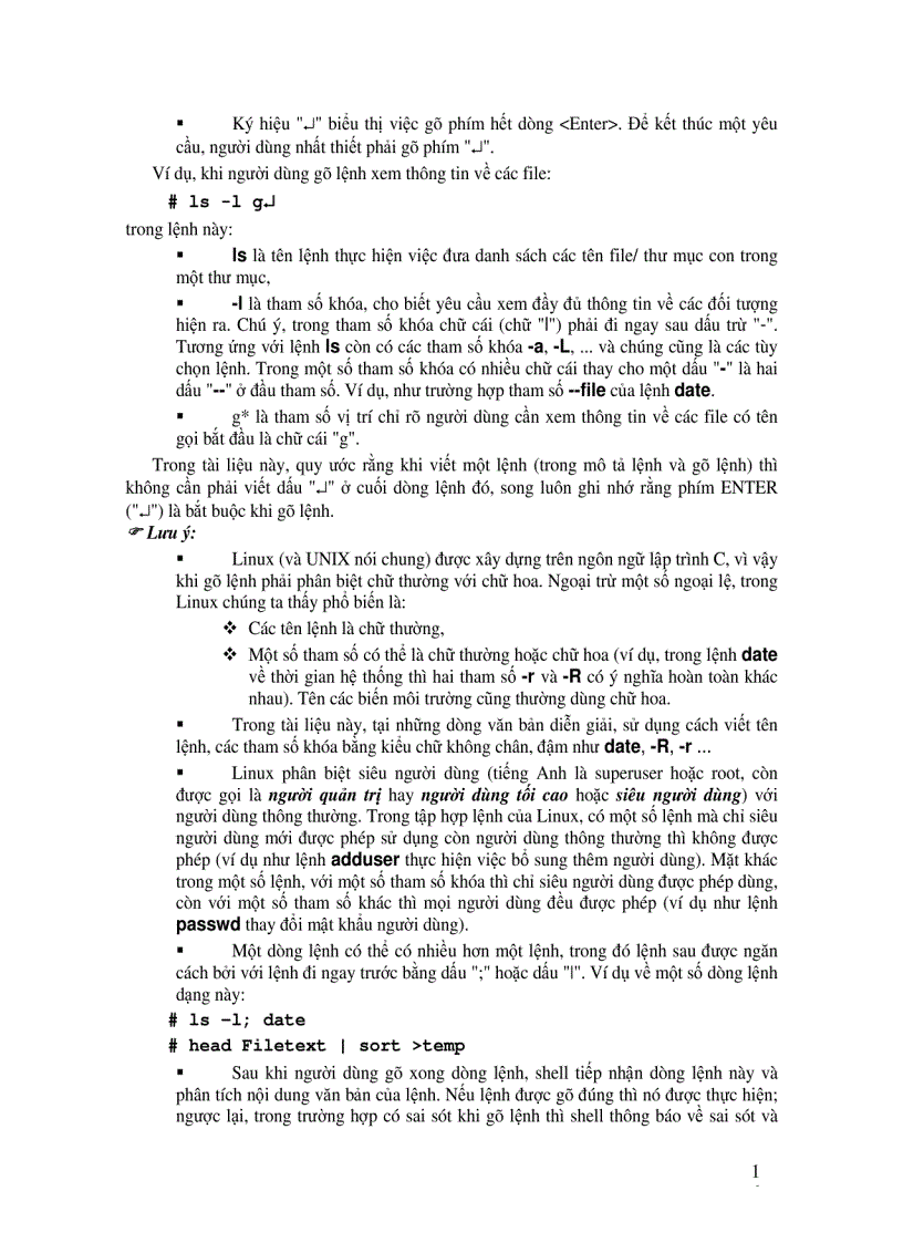 image for page Giáo trình Hệ điều hành Unix Linux Hà Quang Thụy