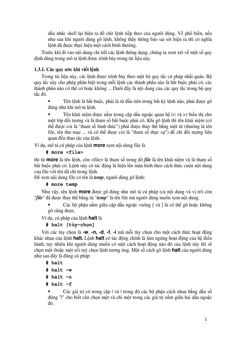 image for page Giáo trình Hệ điều hành Unix Linux Hà Quang Thụy