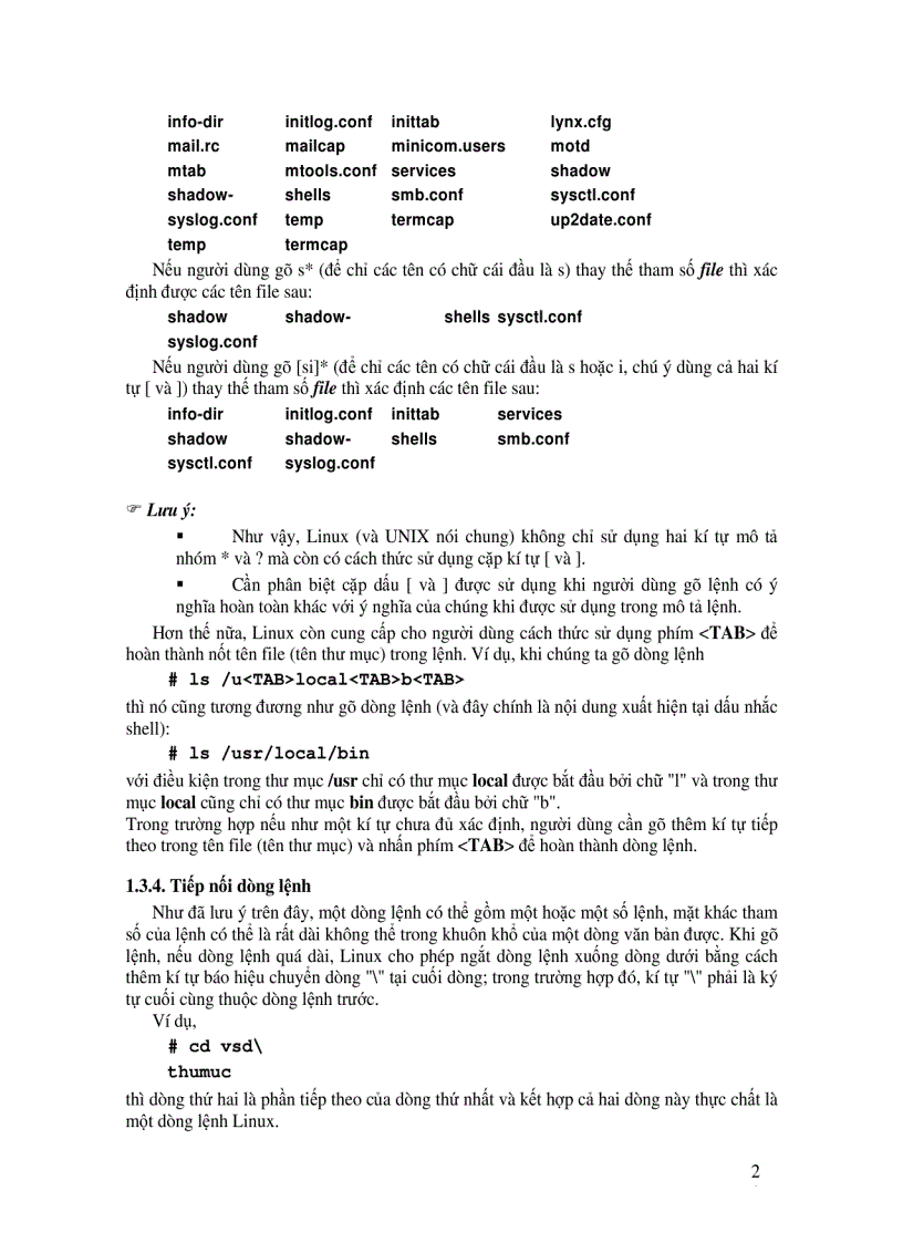 image for page Giáo trình Hệ điều hành Unix Linux Hà Quang Thụy