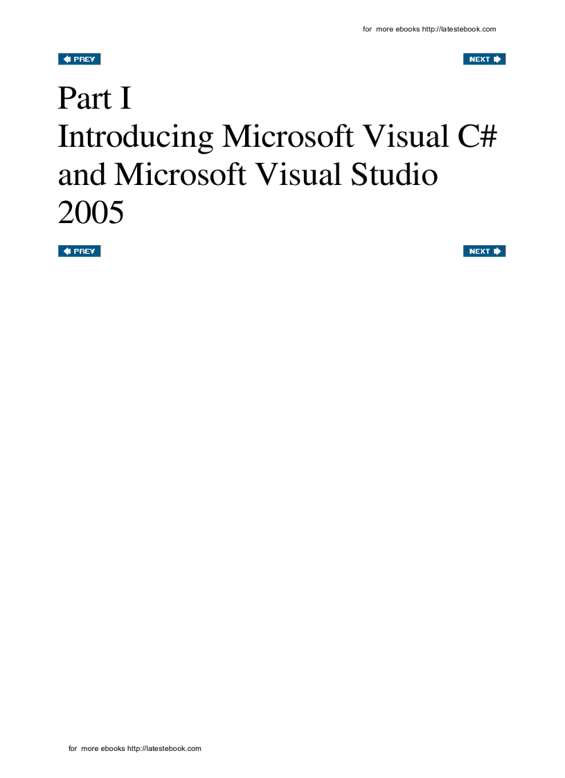 image for page Microsoft Visual C 2005 Step by Step