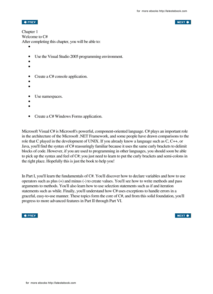 image for page Microsoft Visual C 2005 Step by Step