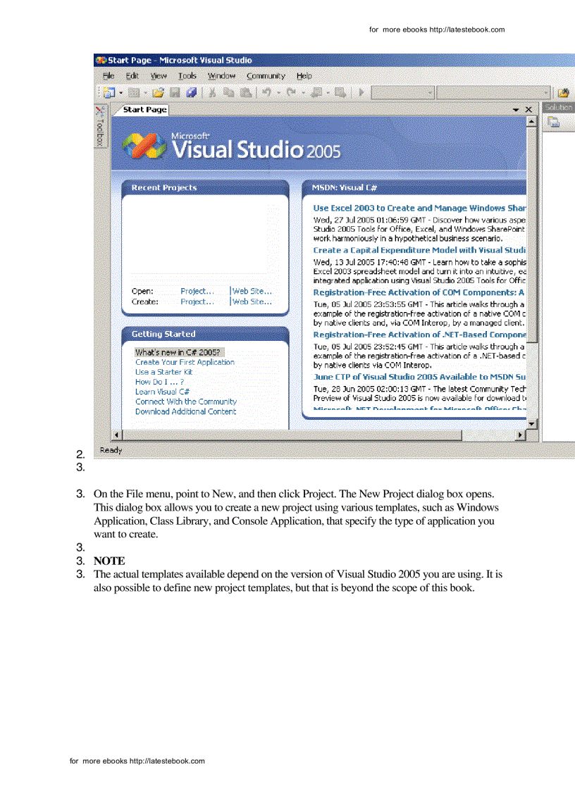 image for page Microsoft Visual C 2005 Step by Step