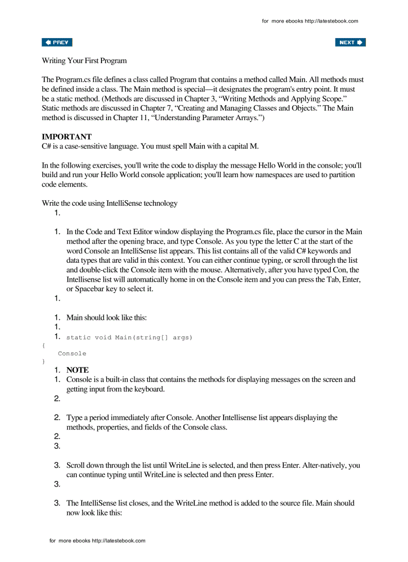 image for page Microsoft Visual C 2005 Step by Step