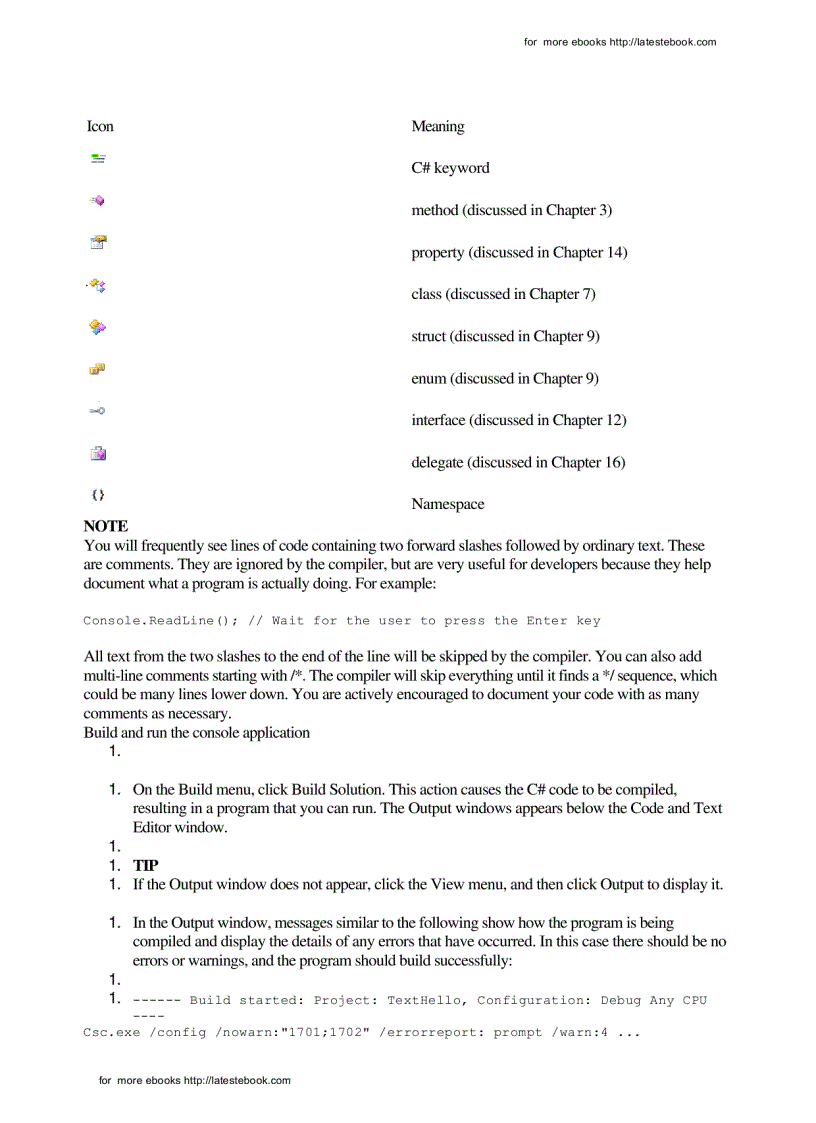 image for page Microsoft Visual C 2005 Step by Step
