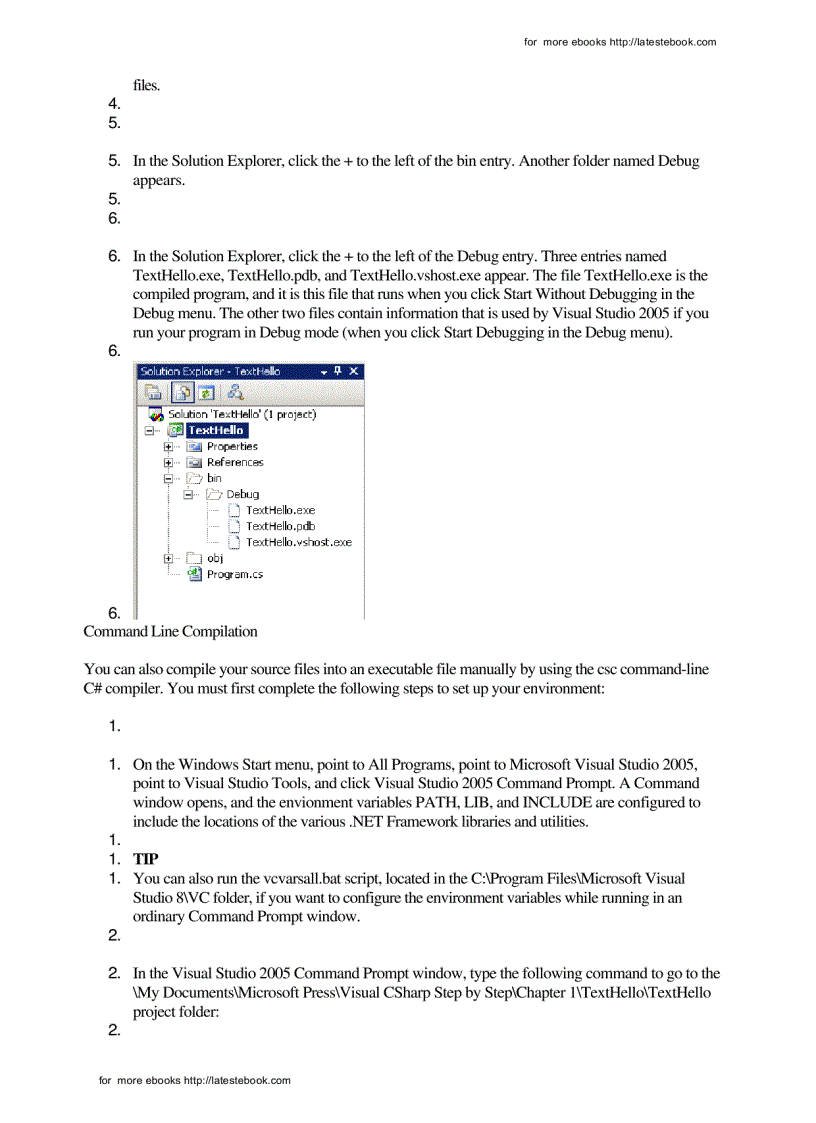 image for page Microsoft Visual C 2005 Step by Step