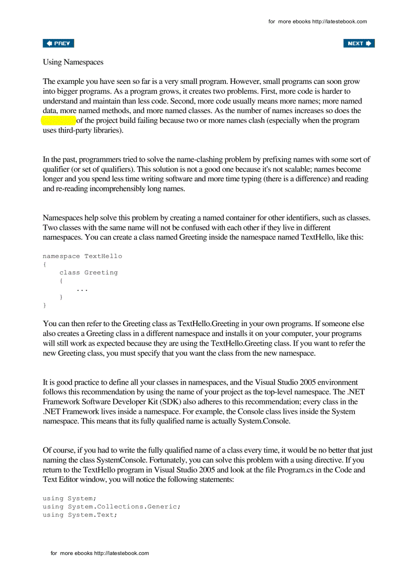 image for page Microsoft Visual C 2005 Step by Step