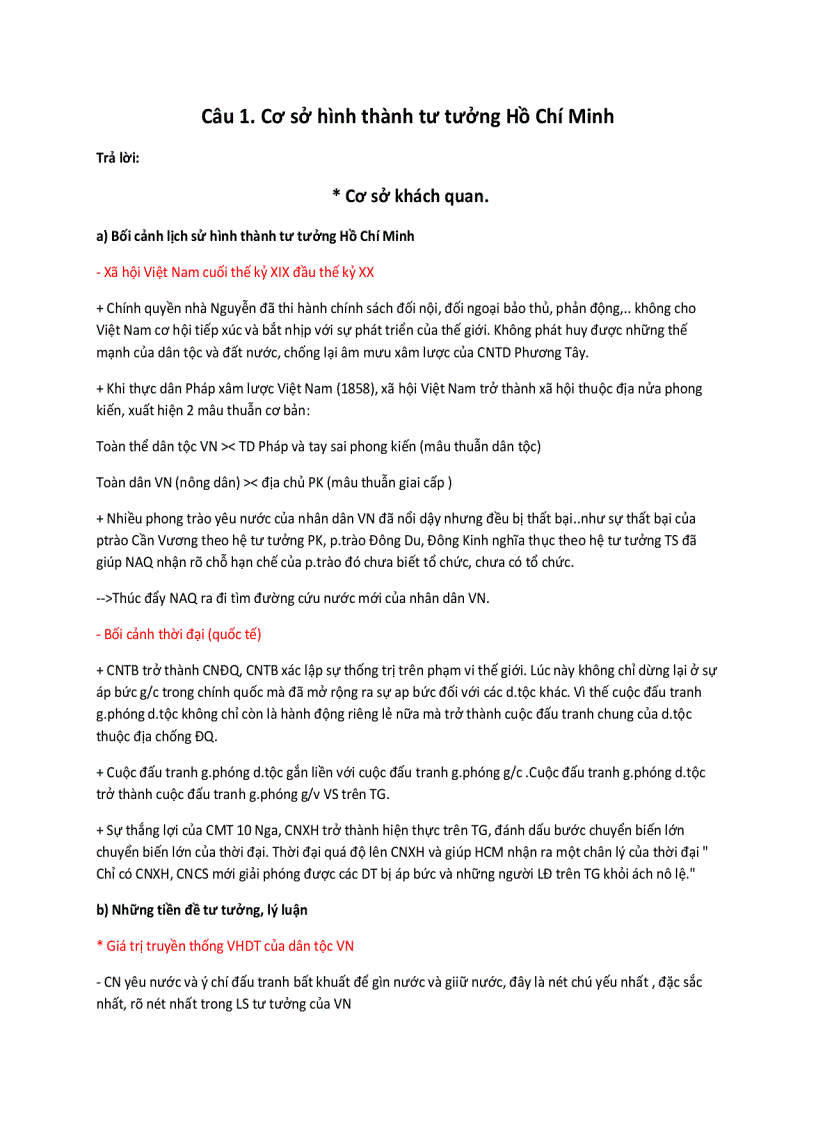 image for page Cơ sở hình thành tư tưởng Hồ Chí Minh