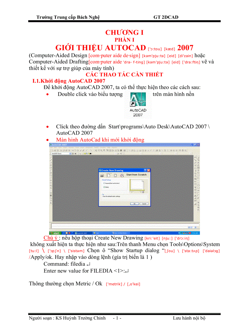 image for page Autocad 2007