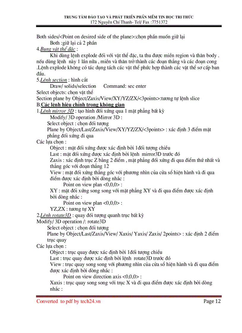 image for page Autocad 2007 3D