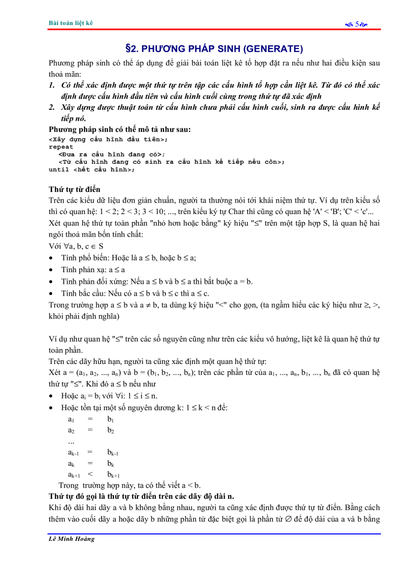 image for page Bài giảng các chuyên đề tài liệu nói về các chuyên đề thuật toán đồ thị cây của thầy Lê Minh Hoàng khối chuyên tin Đại học Sư Phạm Hà Nội