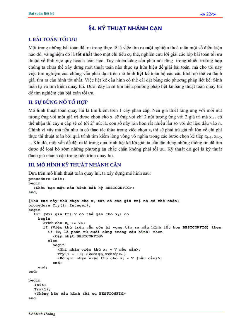 image for page Bài giảng các chuyên đề tài liệu nói về các chuyên đề thuật toán đồ thị cây của thầy Lê Minh Hoàng khối chuyên tin Đại học Sư Phạm Hà Nội