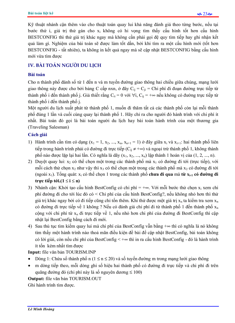image for page Bài giảng các chuyên đề tài liệu nói về các chuyên đề thuật toán đồ thị cây của thầy Lê Minh Hoàng khối chuyên tin Đại học Sư Phạm Hà Nội
