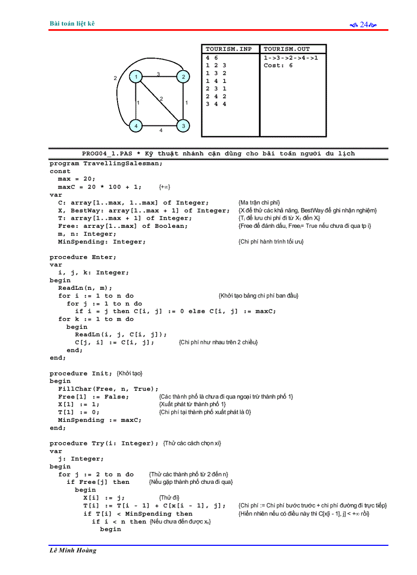 image for page Bài giảng các chuyên đề tài liệu nói về các chuyên đề thuật toán đồ thị cây của thầy Lê Minh Hoàng khối chuyên tin Đại học Sư Phạm Hà Nội