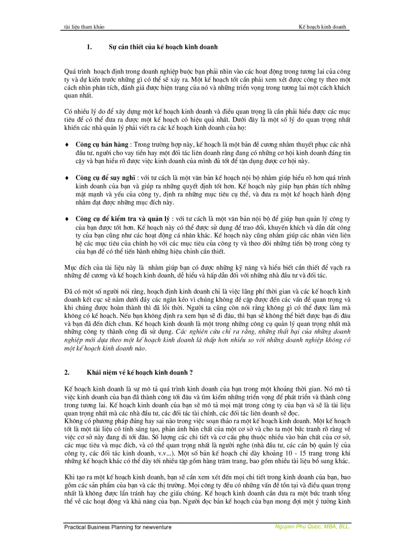 image for page Lập kế hoạch khởi sự kinh doanh hiệu quả