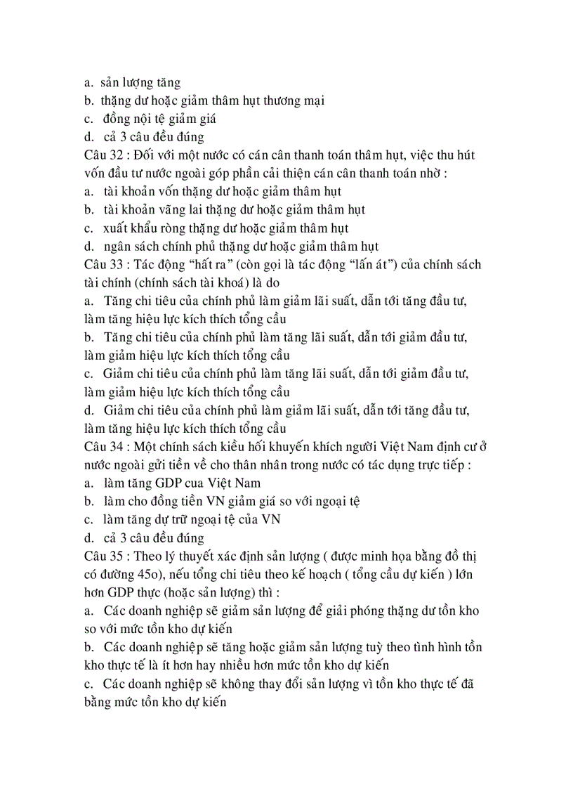 image for page Bộ đề thi trắc nghiệm kinh tế vĩ mô 2