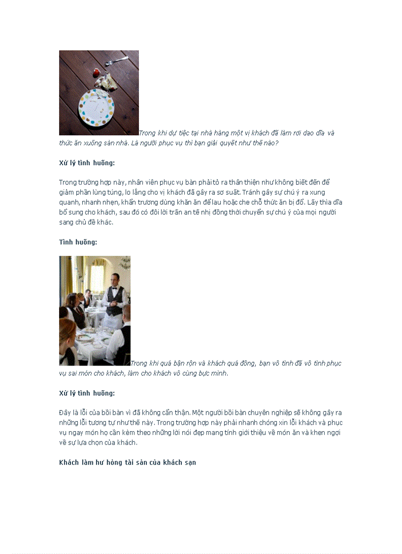 image for page Các tình huống giao tiếp trong kinh doanh du lịch