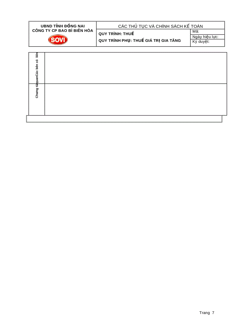 image for page Quy trình thuế và bài tập môn thuế