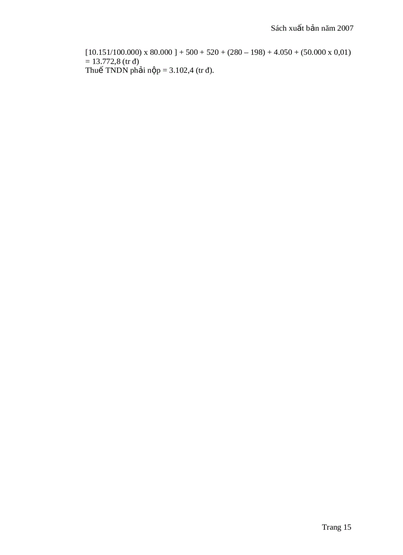 image for page Quy trình thuế và bài tập môn thuế 1