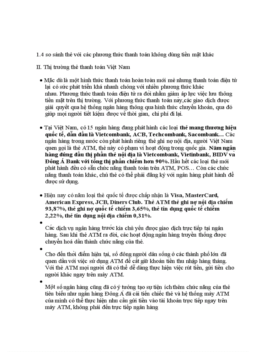 image for page Tổng quan về Thẻ Thanh Toán Slide Word Sv Học Viện Ngân Hàng