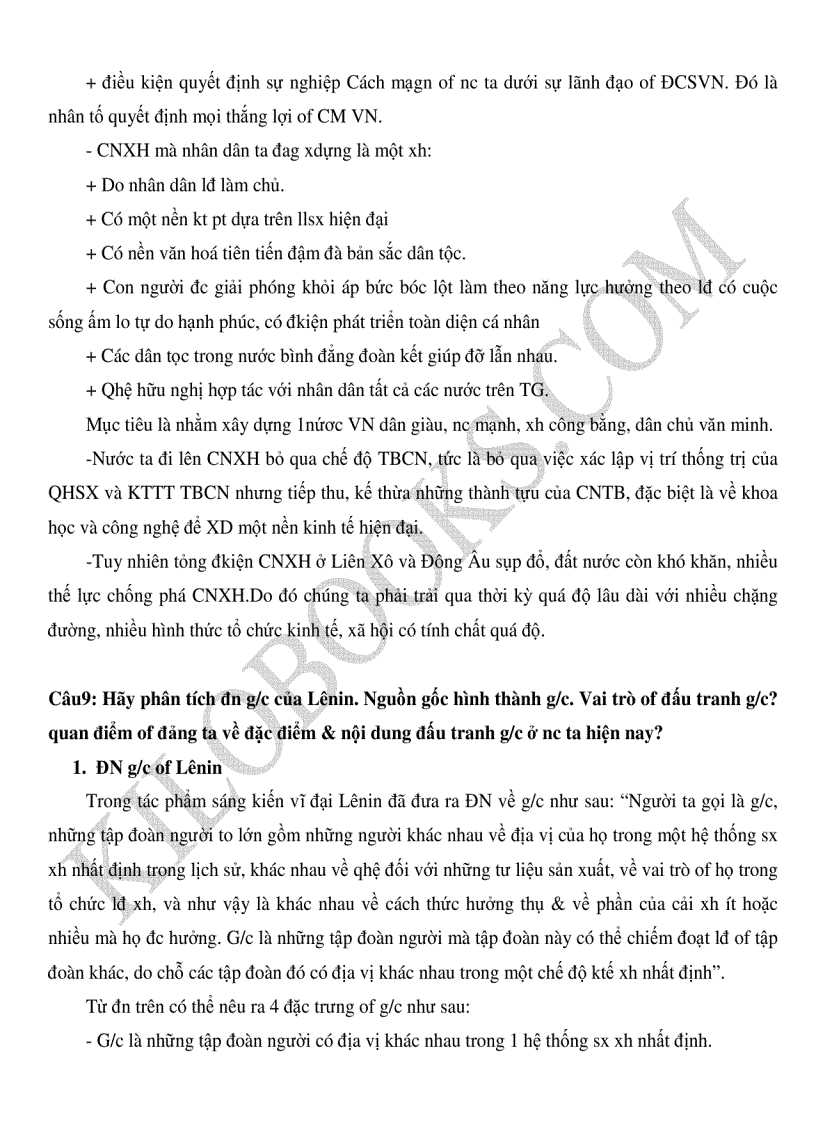 image for page Bộ đề cương ôn thi tốt nghiệp chính trị có đáp án