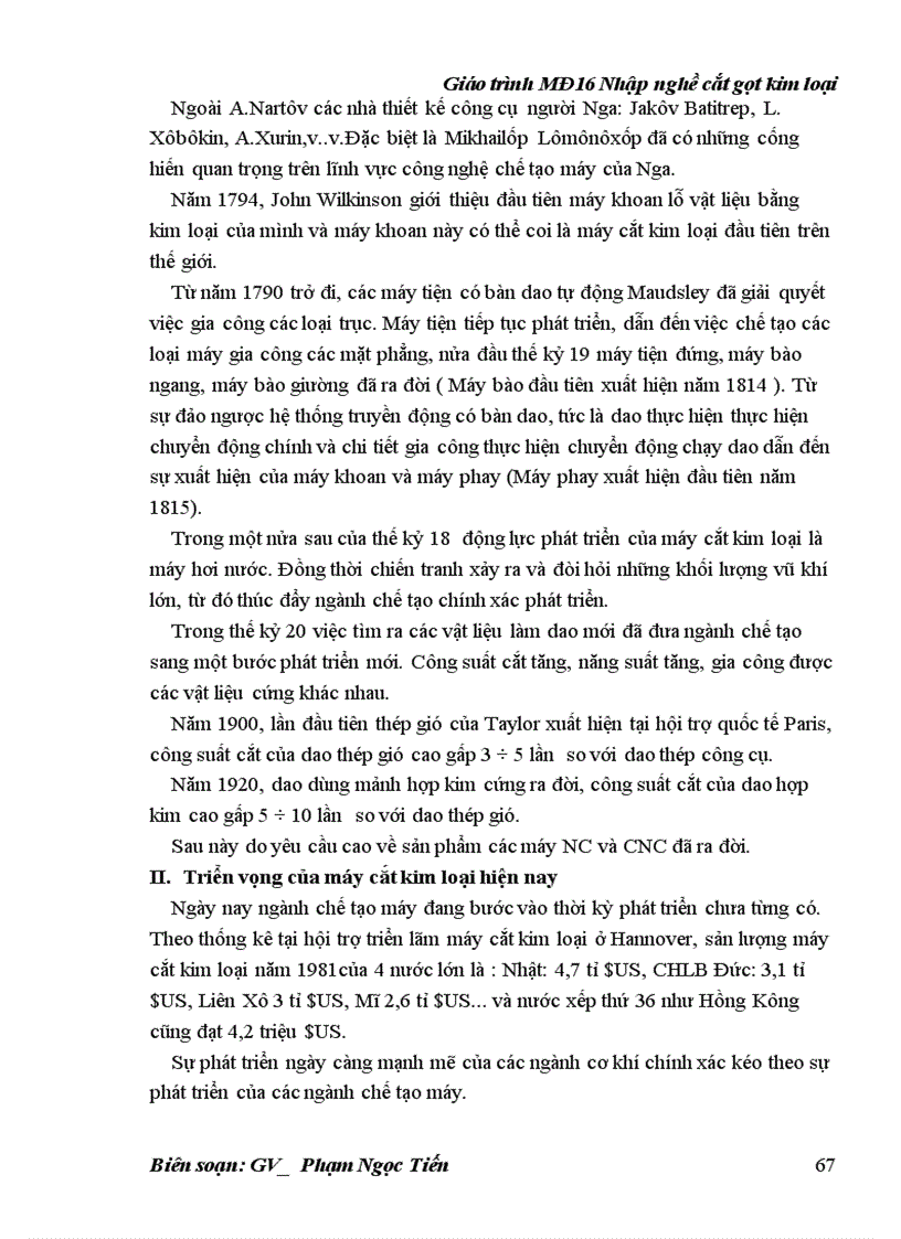 image for page Giáo trình nhập nghề CGKL