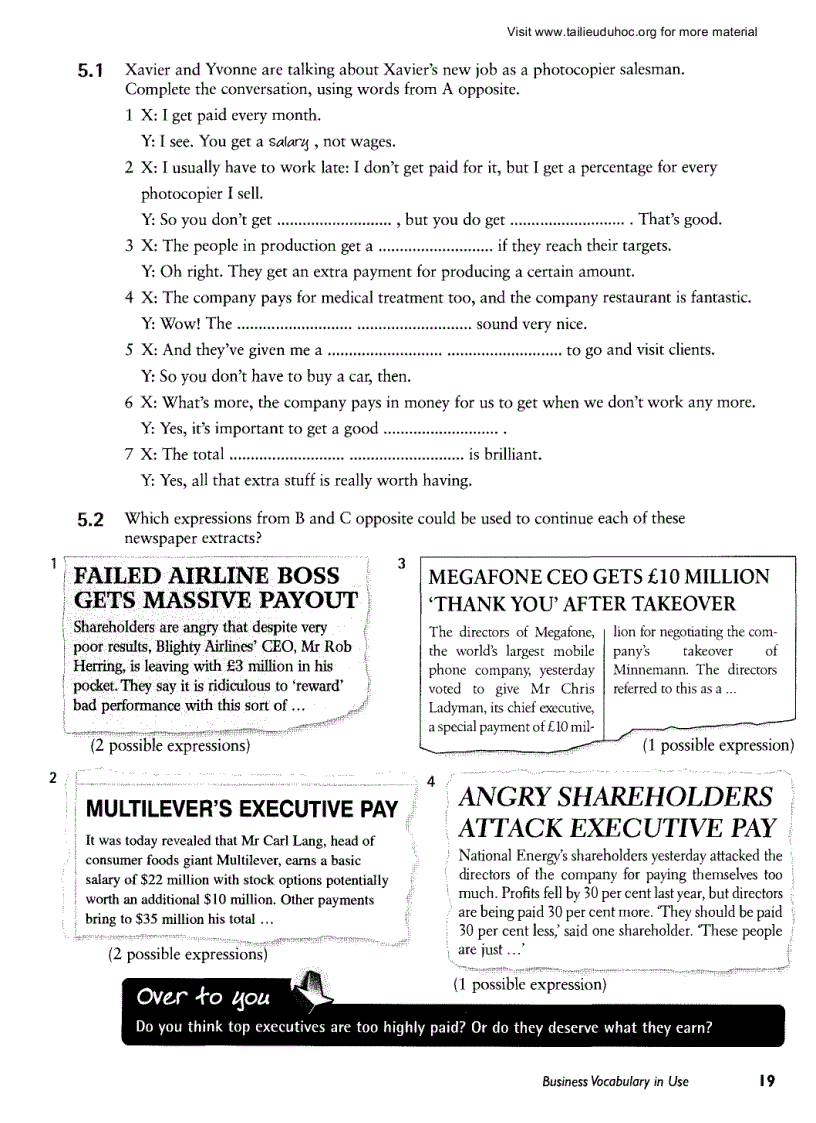 image for page Business Vocabulary in Use Bill Mascul