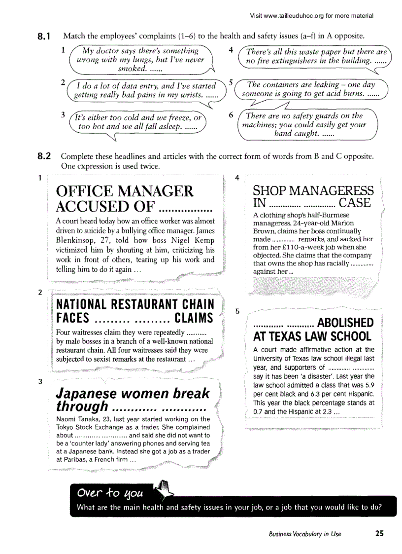image for page Business Vocabulary in Use Bill Mascul