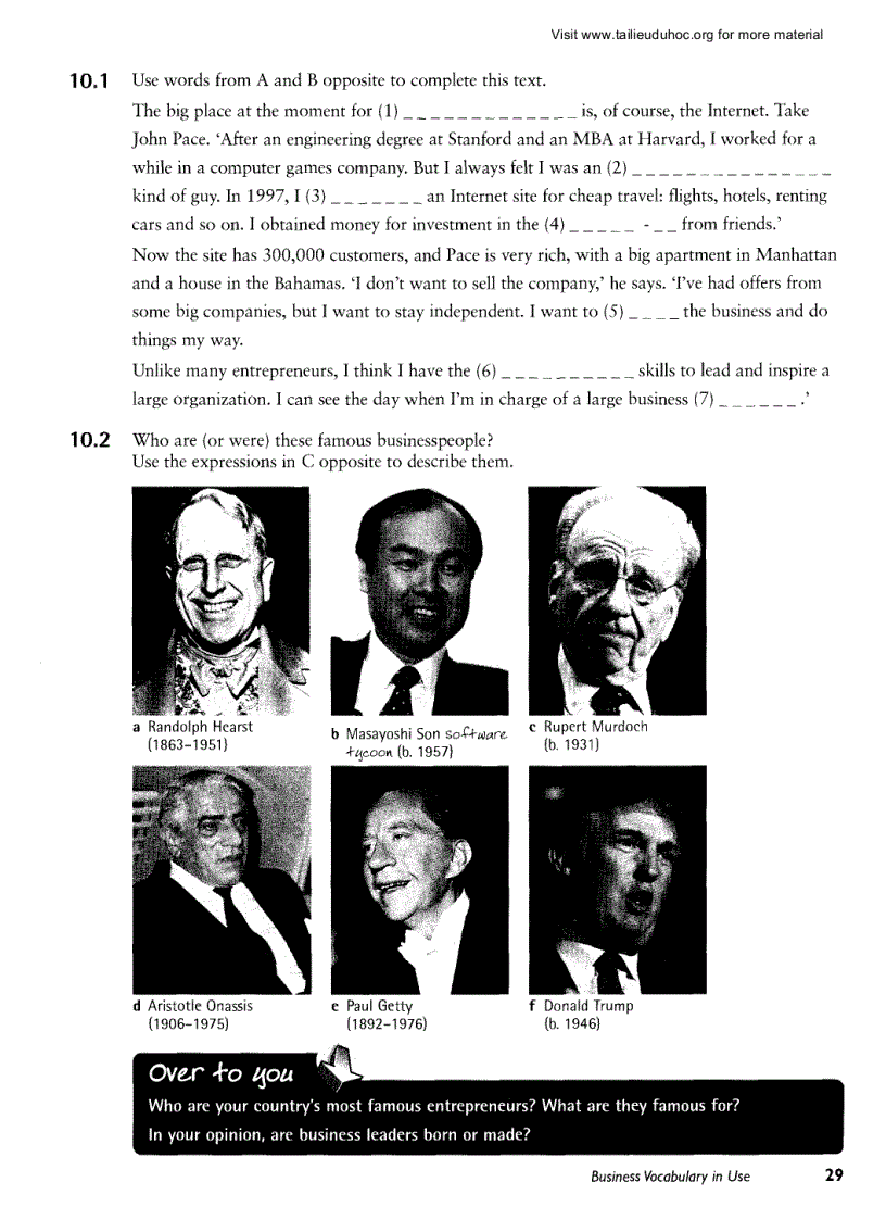 image for page Business Vocabulary in Use Bill Mascul